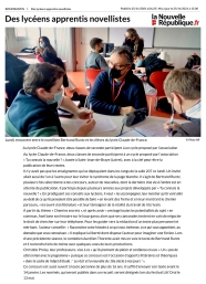 La nouvelle république Intervention au lycée Claude -de-Francede Romorantin