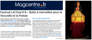 Article de Magcentre.fr